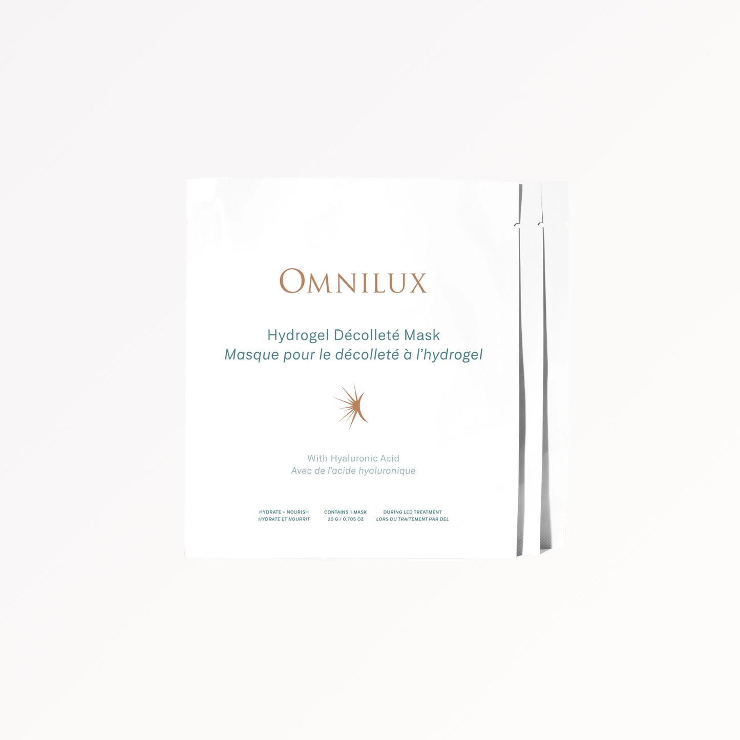 Omnilux Hydrogel Décolleté Mask